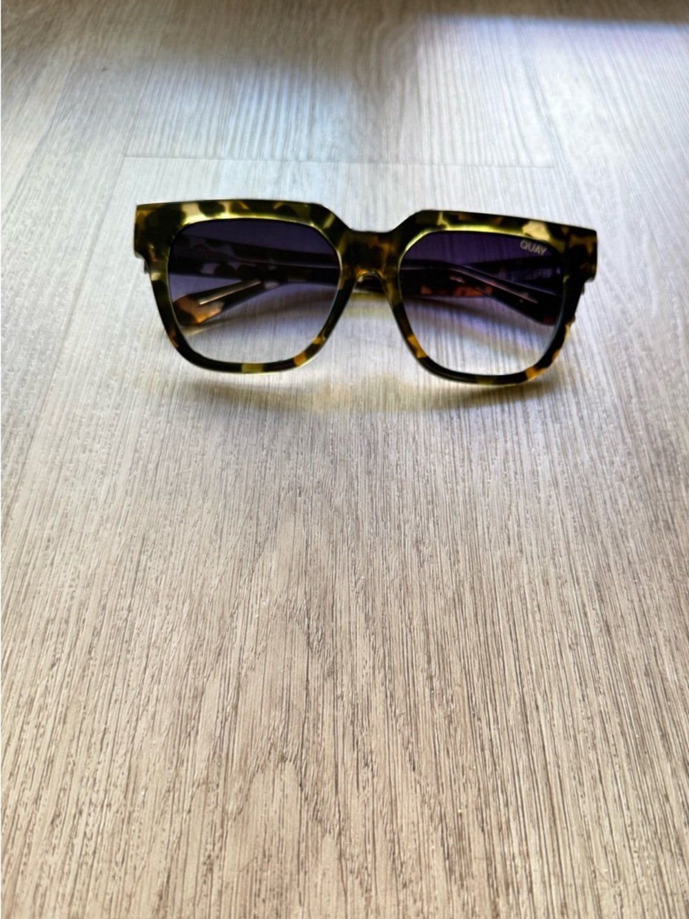 quay australia psa black tortoise square retro sunglasses eyewear